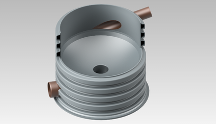 Regard de conversion d'énergie DWCor® DN/OD 800