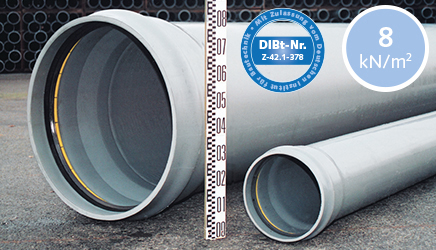 Système de canalisation Connex DN/OD 315 - 800 / 8 kN/m²