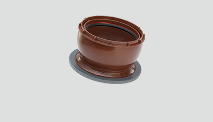 Raccord Vario HSK pour branchements DN/OD 160 et 200 sur fenêtre béton existante